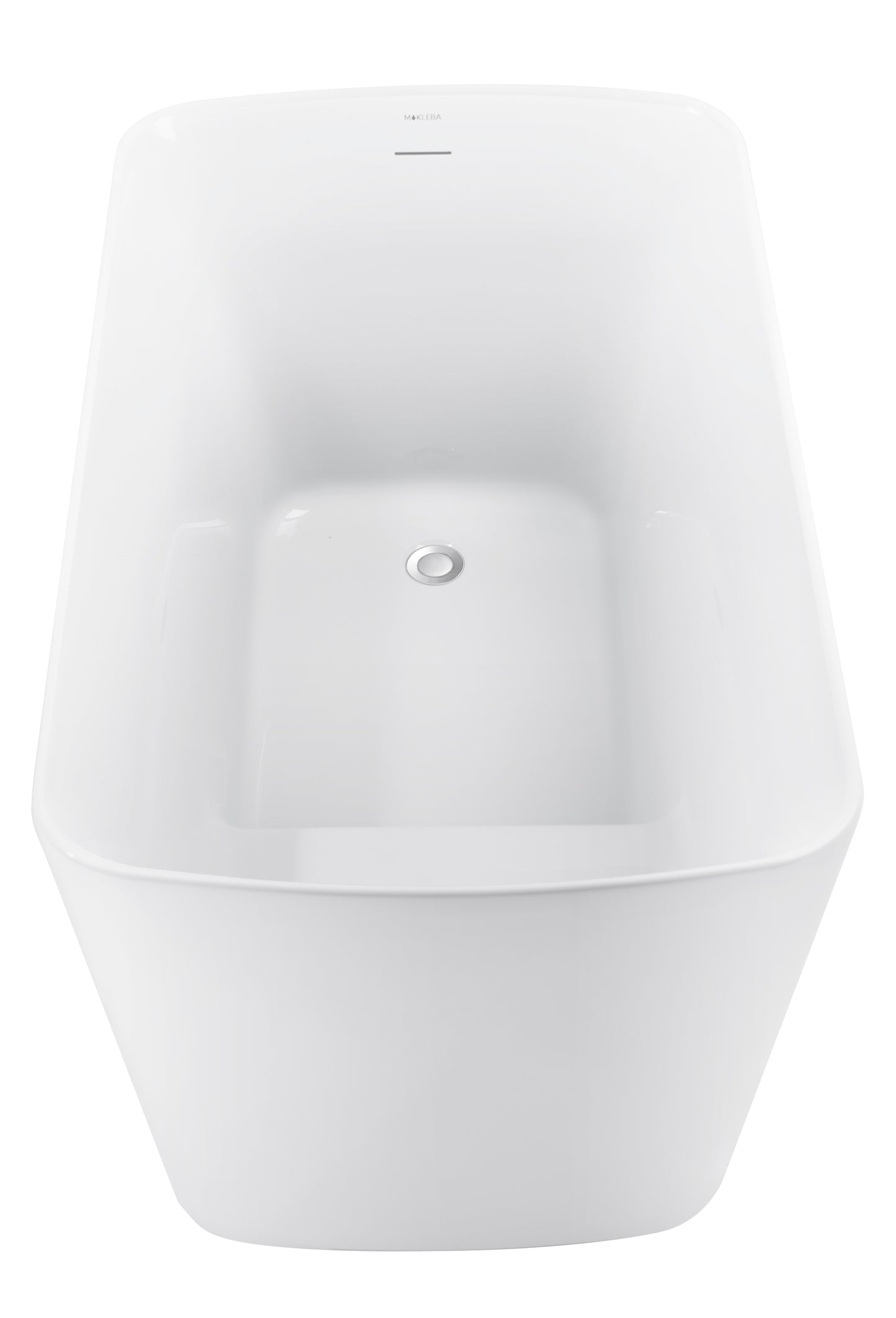 Blanco 47"  Acrylic Freestanding Soaking Bathtub  - White
