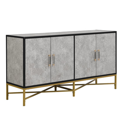 Ami  Four-Door Sideboard - Gray