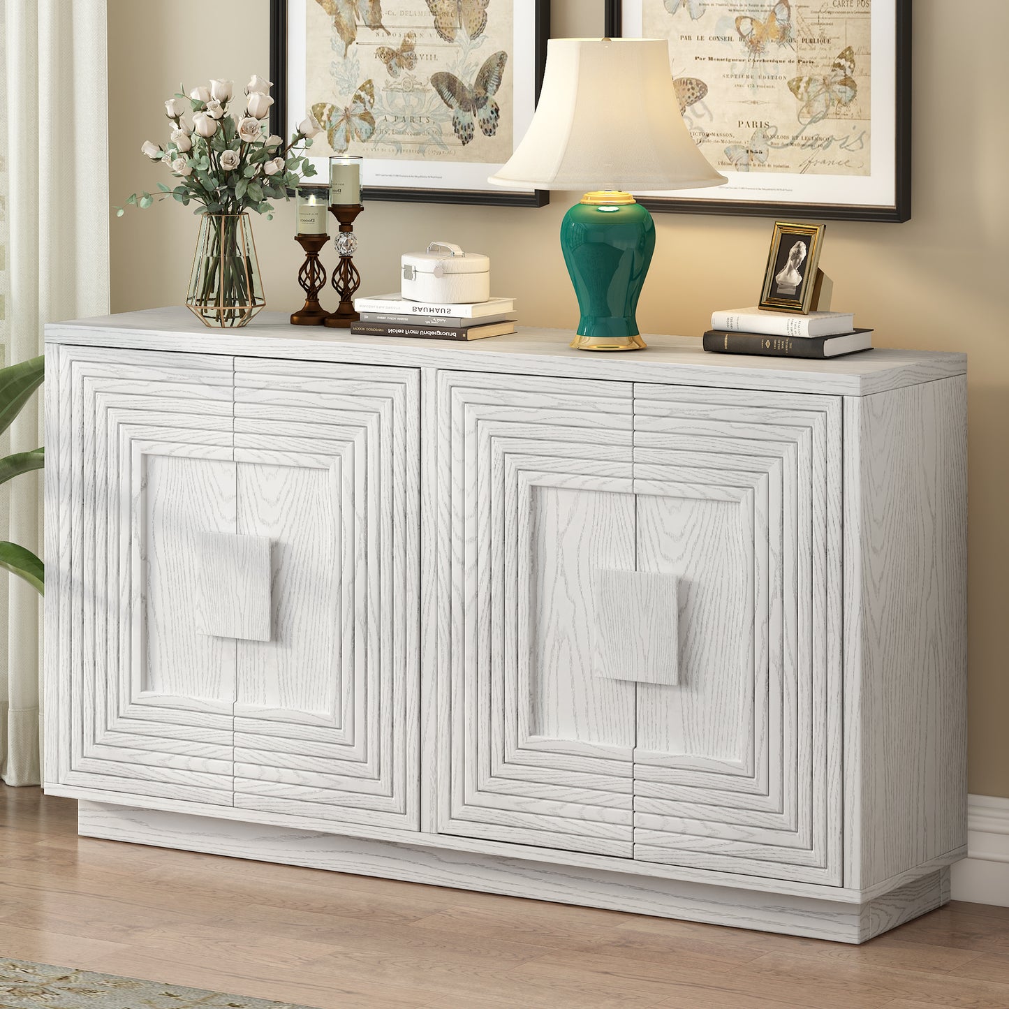 Alan Vintage Sideboard Buffet - Antique White