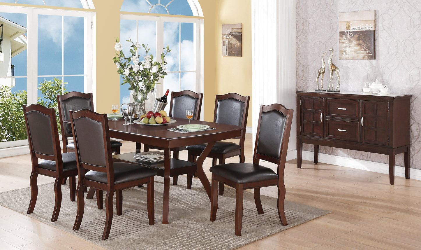 Ramona Dining Chairs (Set of 2) - Brown