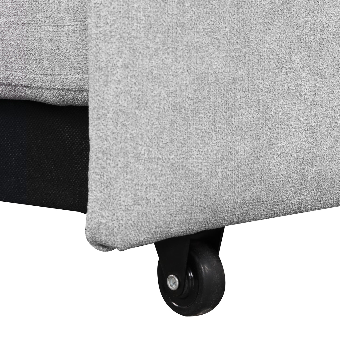 Otto Convertible Sleeper Sofa Bed W Storage - Gray