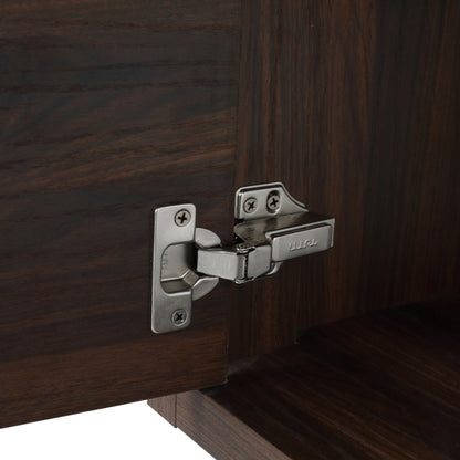 48 Inch Bathroom Cabinet With Sink - Walnut
