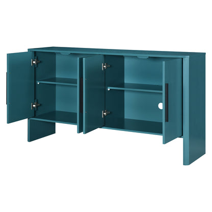 Miya Retro Sideboard Buffet - Teal