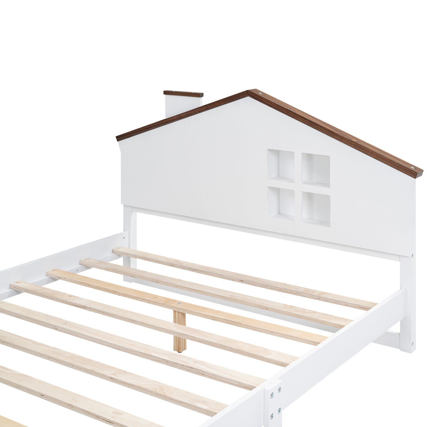 Luminous Haven Storage Bed