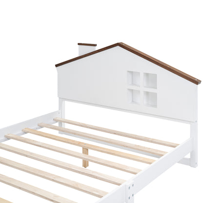 Luminous Haven Storage Bed