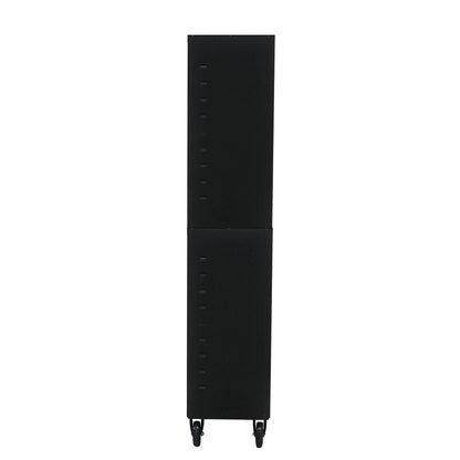 Secure Solution Storage Cabinet With 4 Wheels