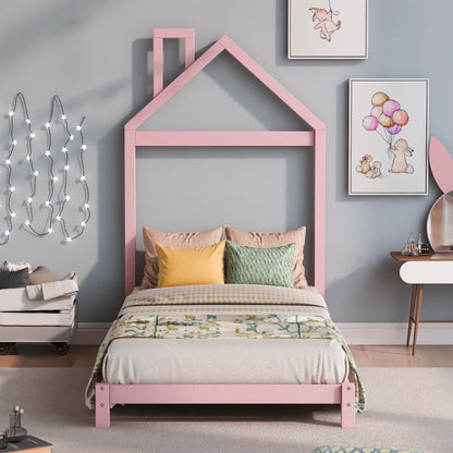 Pink Dream House Bed