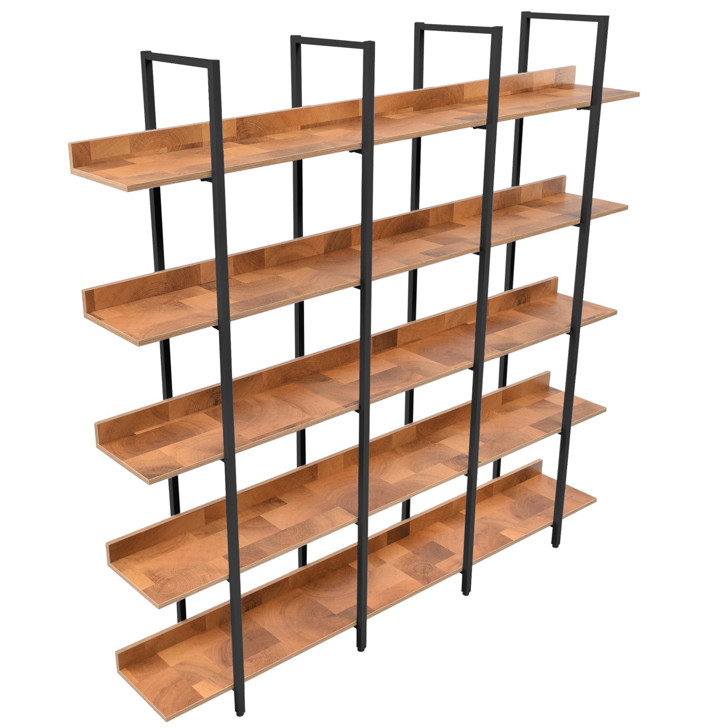 Vintage Metal Bookshelf