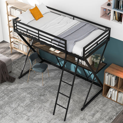 Sleek X Loft Bed