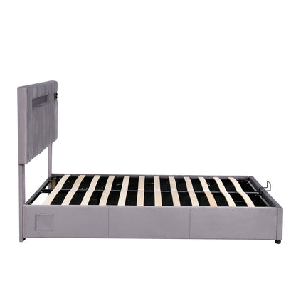 Luxury Dream Bed - Full Size with LED light, Bluetooth Player and USB Charging