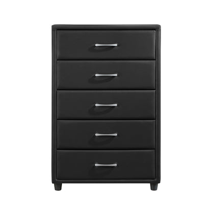 Elegant Ebony Chest of Drawers