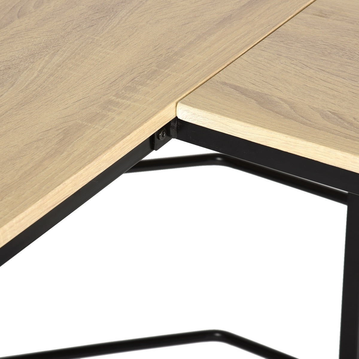 L Shaped Computer Wood Desk