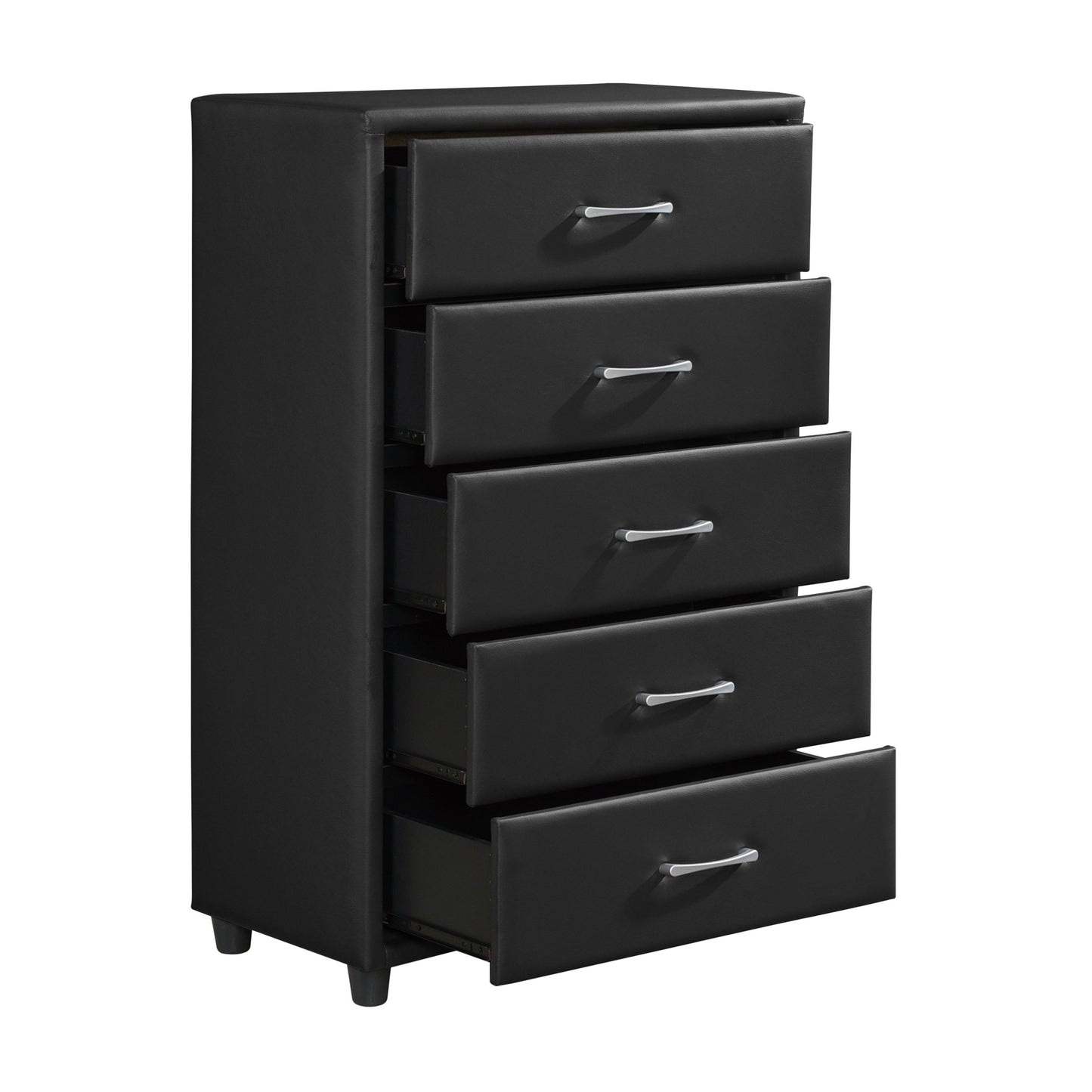Elegant Ebony Chest of Drawers
