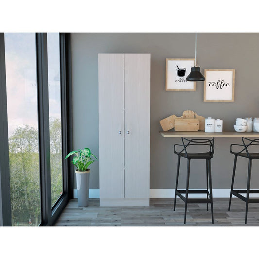 Greyson Tall Storage Cabinet - Oak