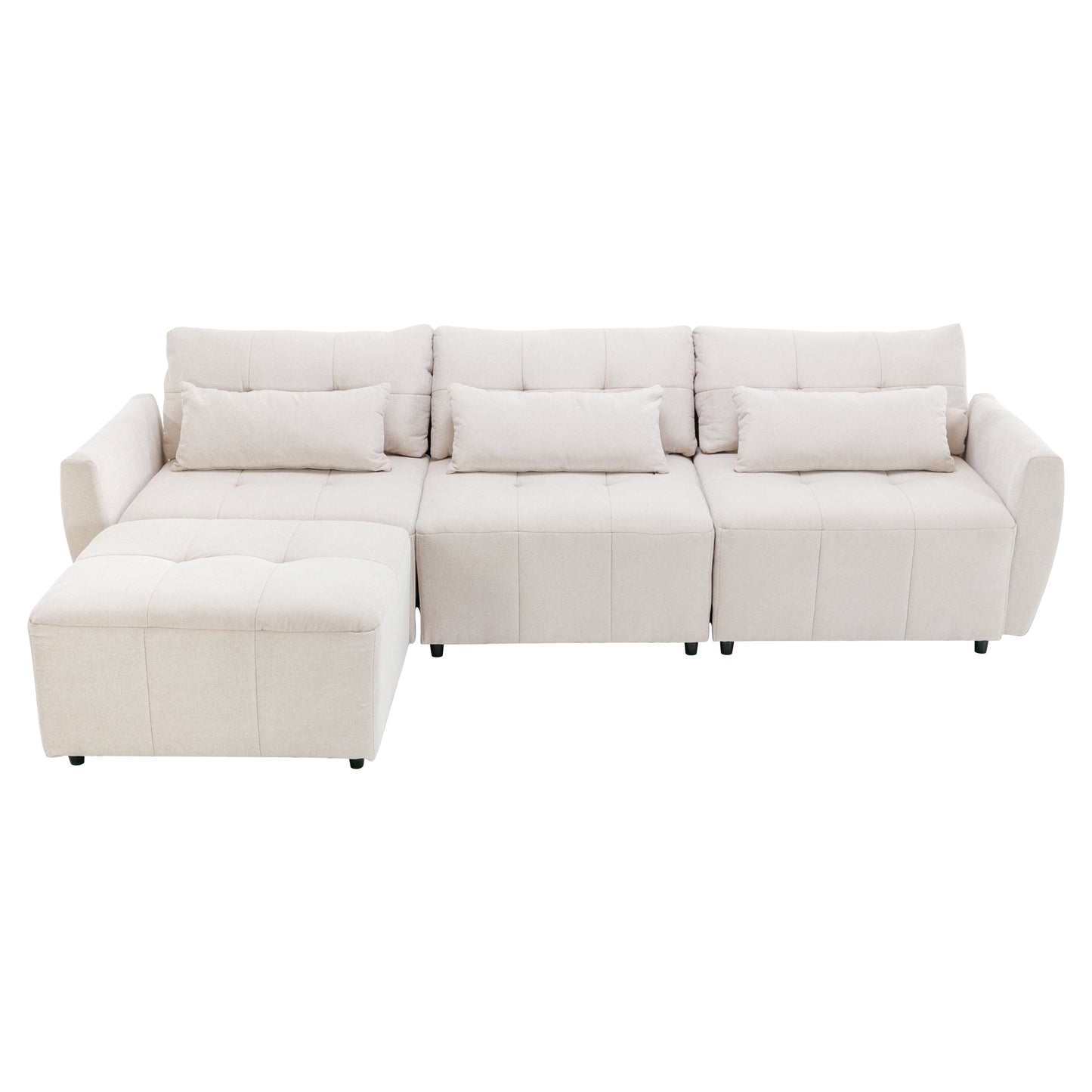 Luxury Comfort Convertible Sectional Sofa