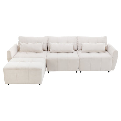 Luxury Comfort Convertible Sectional Sofa