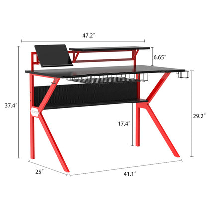 Ergo Steel Gaming Desk