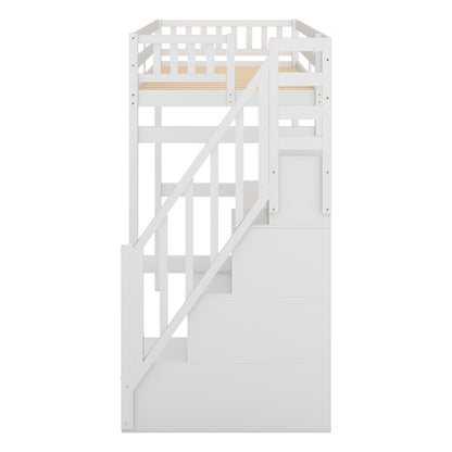 Dream Haven Twin Size Loft Bed
