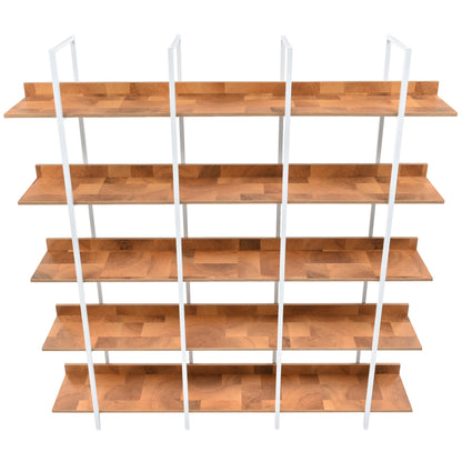 Vintage Industrial Style Shelf - Brown