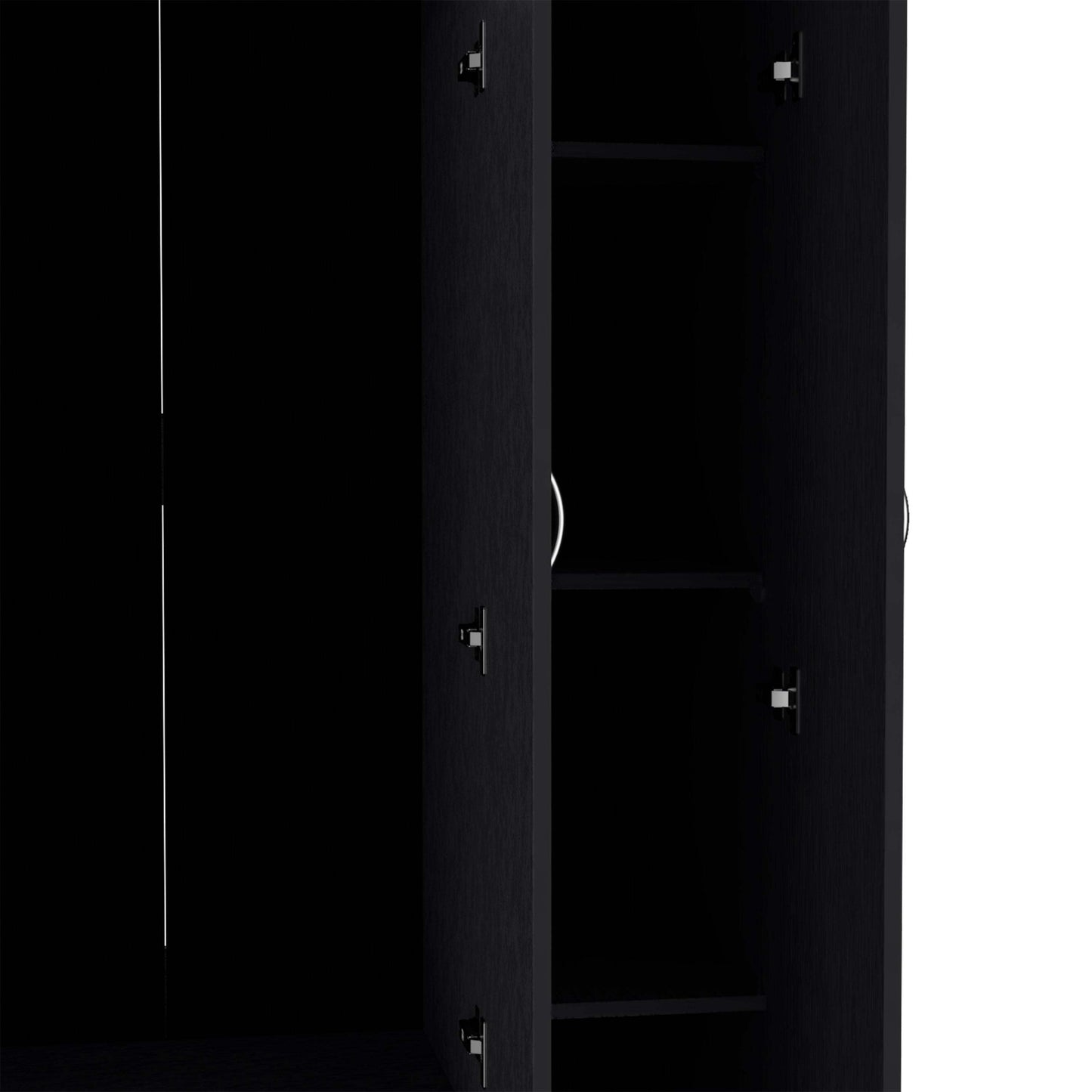 Elegant Ebony Wardrobe