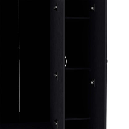 Elegant Ebony Wardrobe