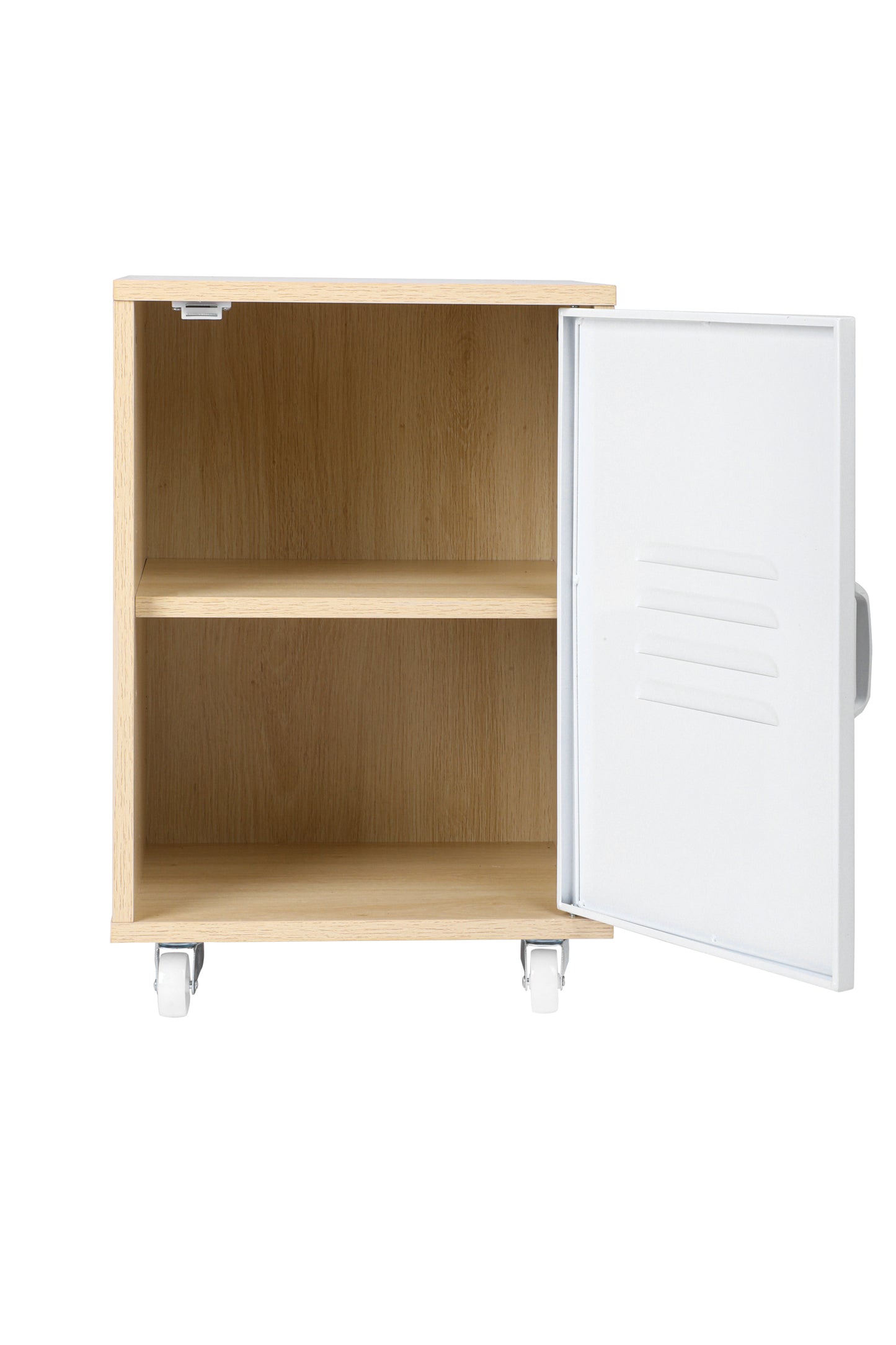 Urban Wheel Cabinet Contemporary Bedside Table