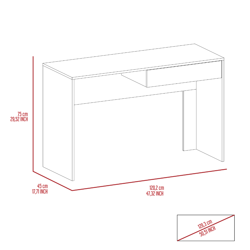 Black Diamond Writing Desk
