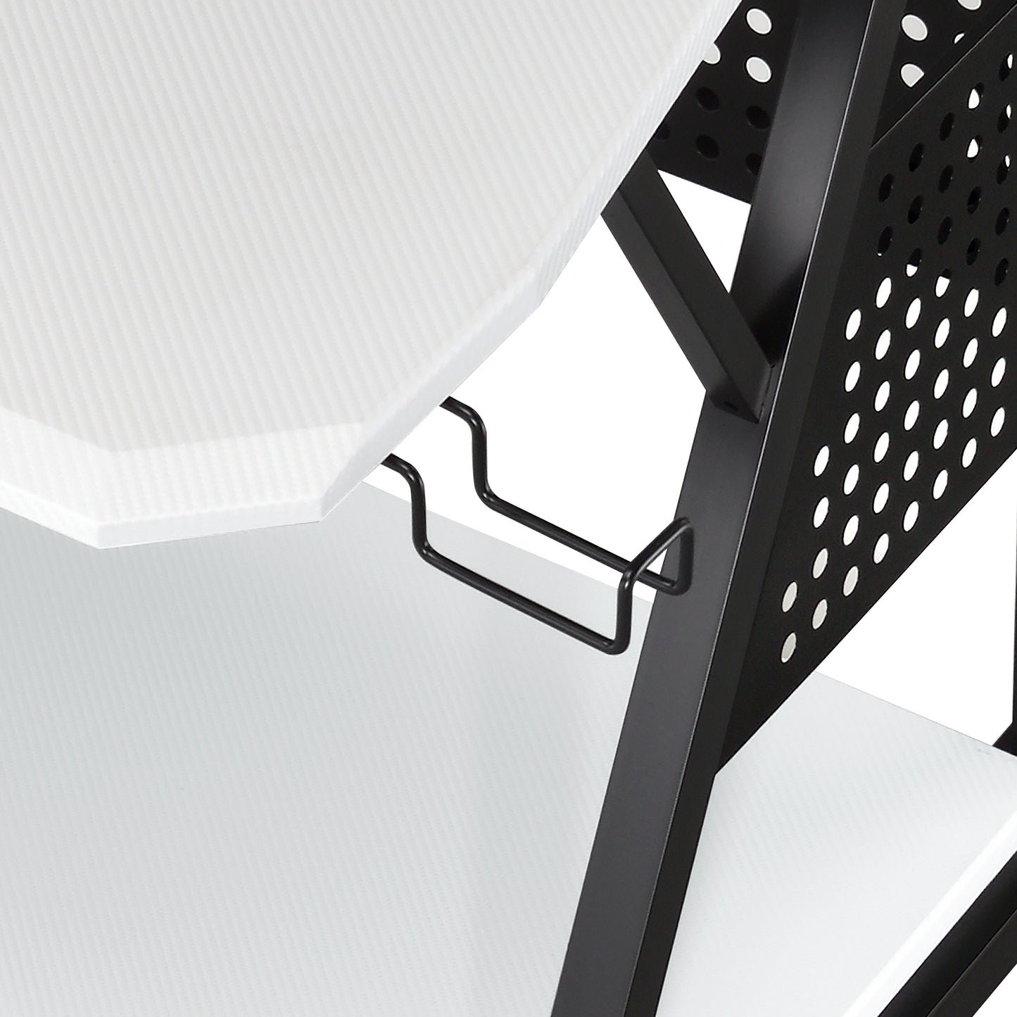 Harmony Willow Melody Desk White & Black