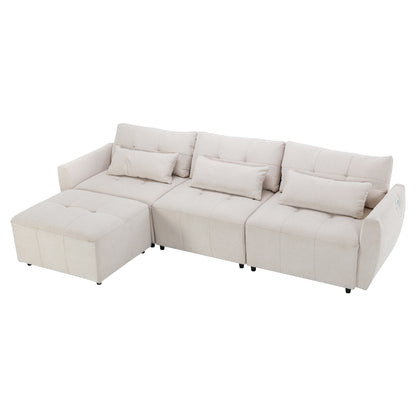 Luxury Comfort Convertible Sectional Sofa