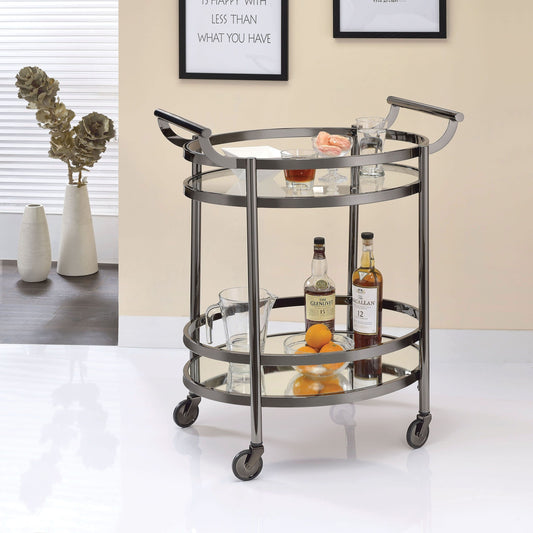 Roslyn Bar Carts - Black