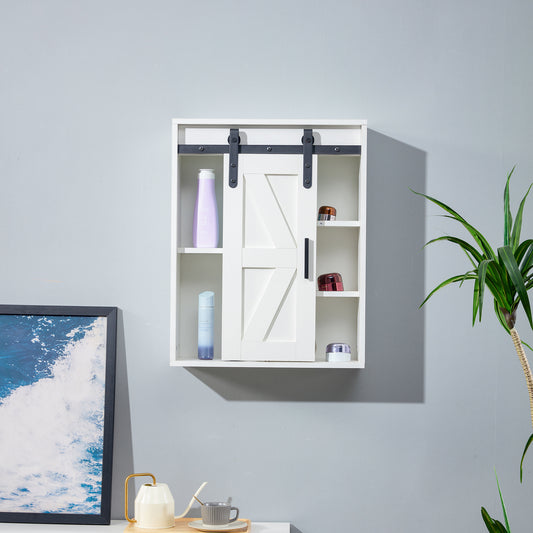 Lumber Wood  Storage Cabinet - White