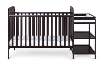 ElegantDreams 3-in-1 Convertible Crib and Changer Combo