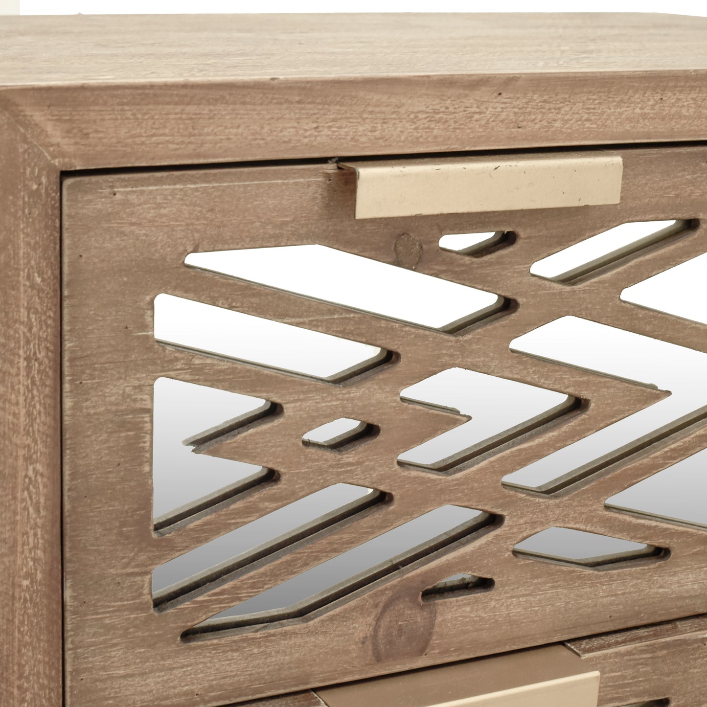 Vintage Reflections Wooden Storage Cabinet