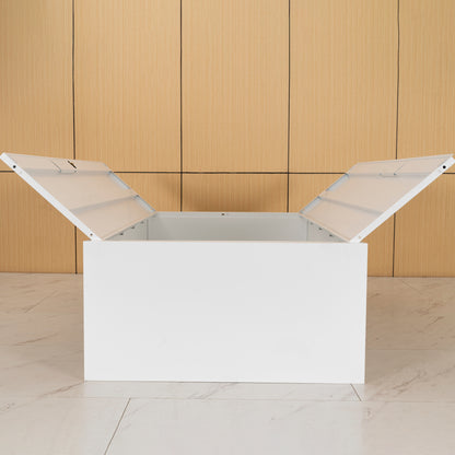 Space Max Storage Cabinet - White