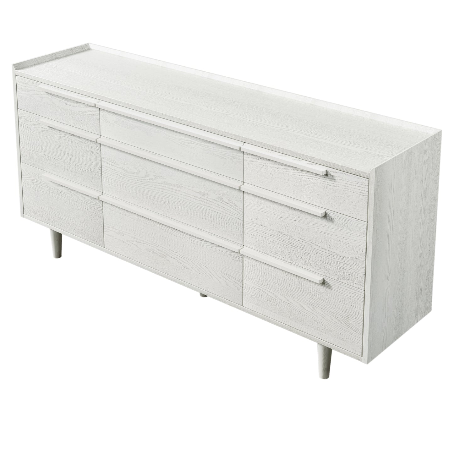 Elegance Wood 9-Drawer Dresser