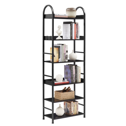 Tall Tower Bookcase - Black