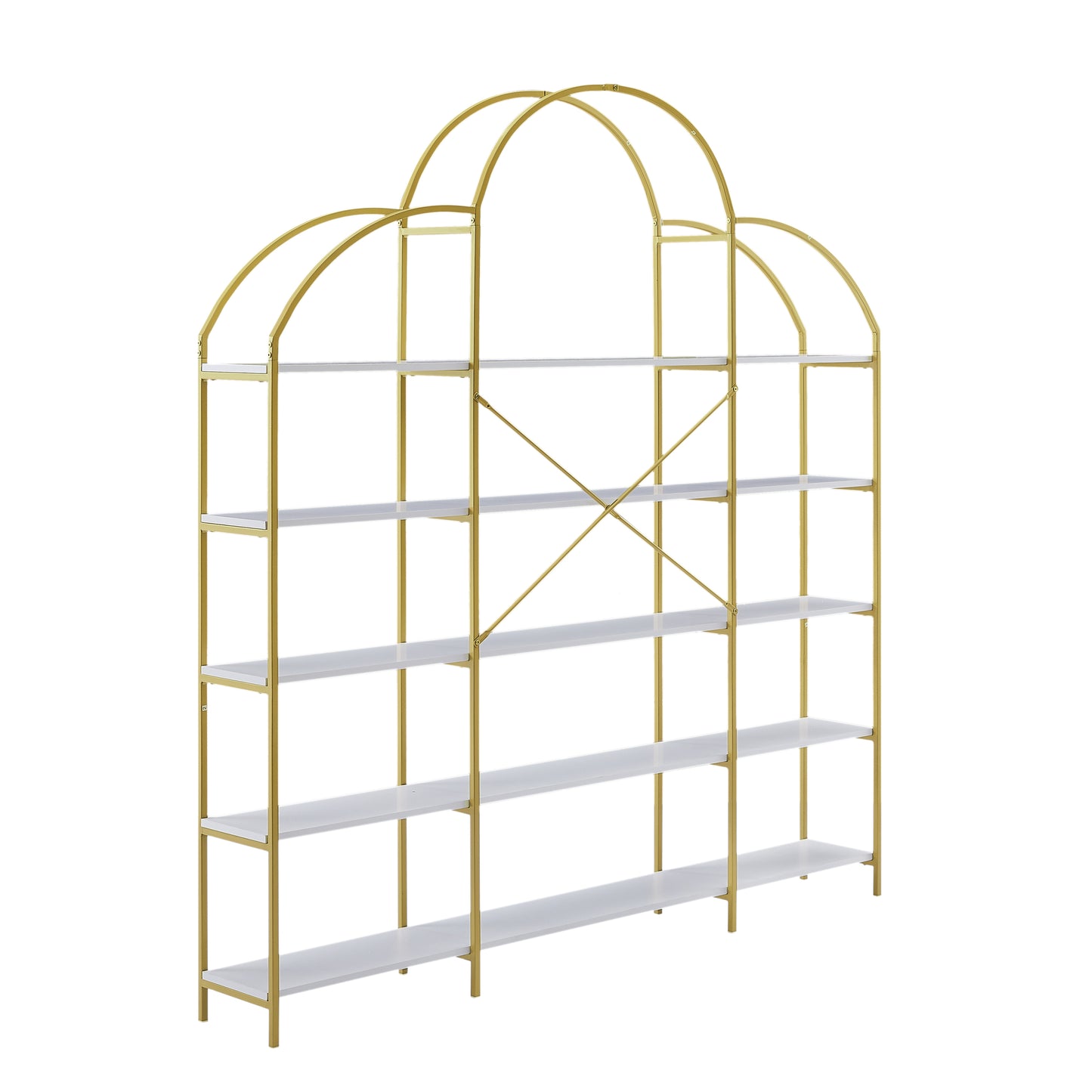 Golden Round 5-Tier Office Bookcase