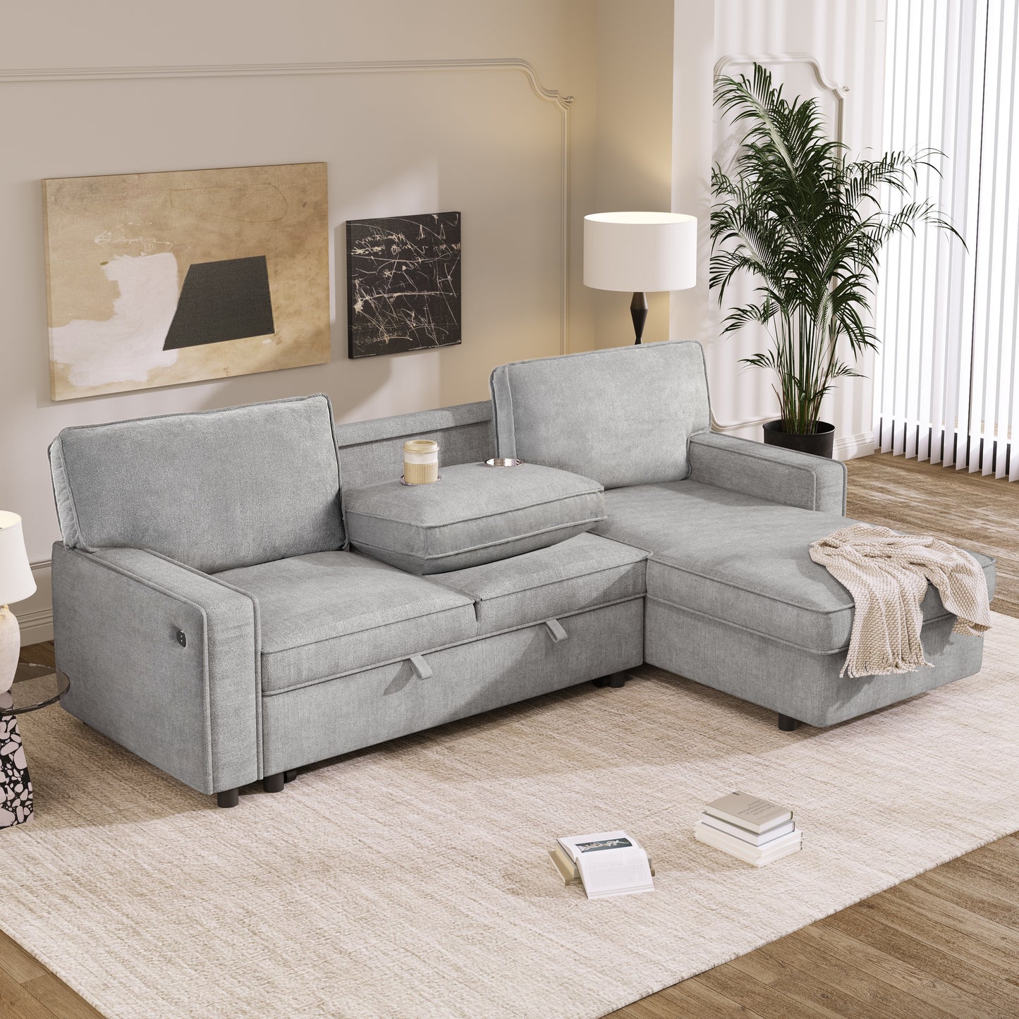 Comfort Max Sleeper Sectional Sofa