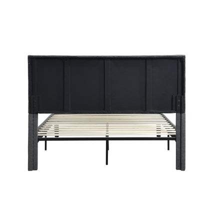 ElegantDream Upholstered Platform Bed