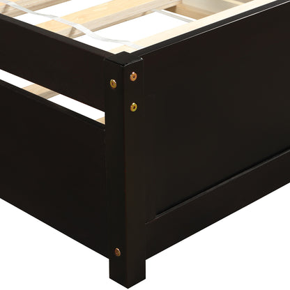 Elegant Dreamwood Twin Trundle Bed