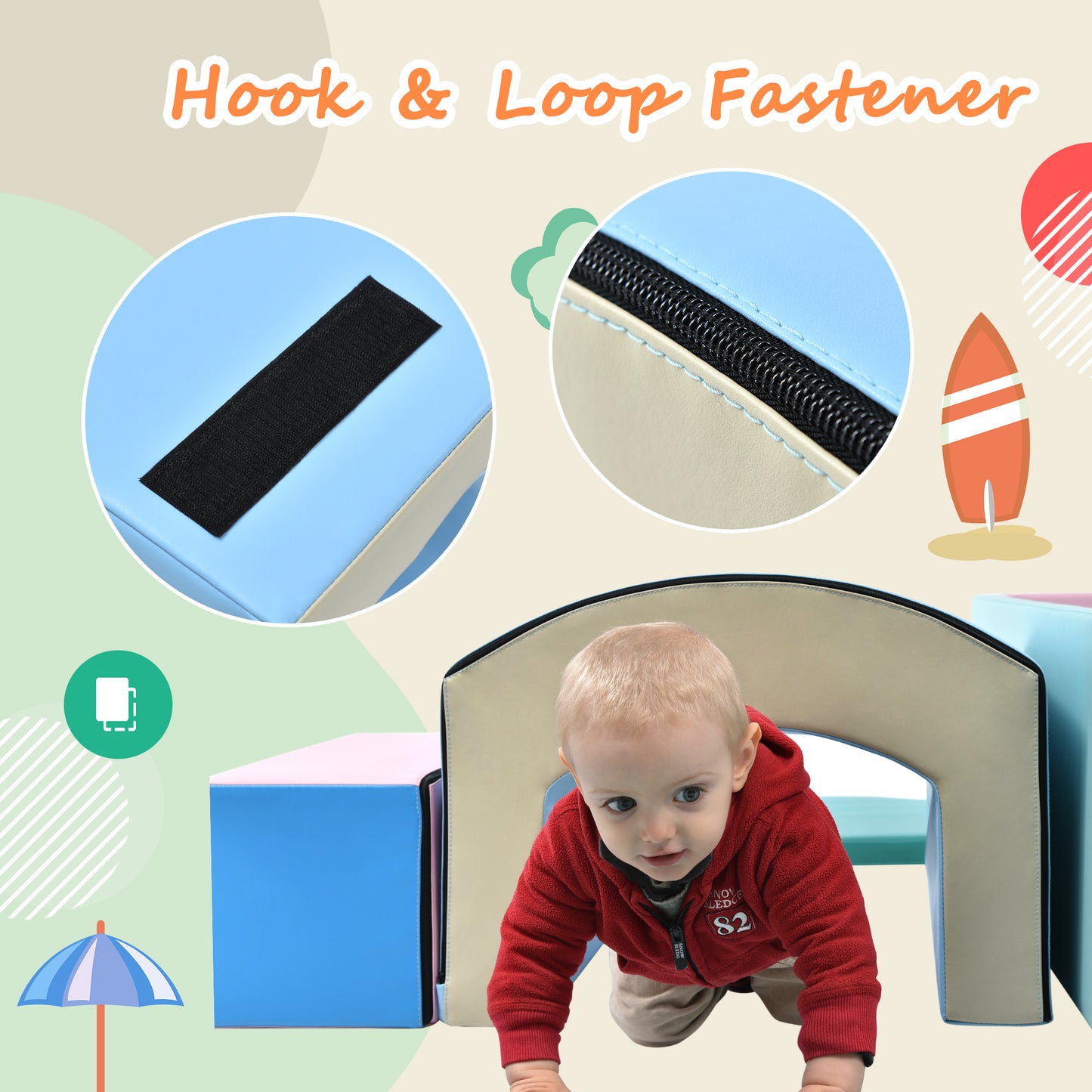 Soft Foam Playset for Toddlers