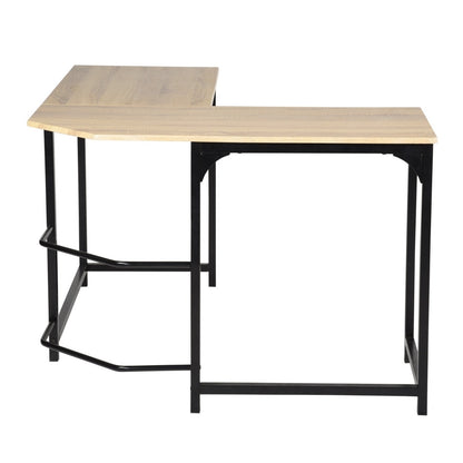 L Shaped Computer Wood Desk