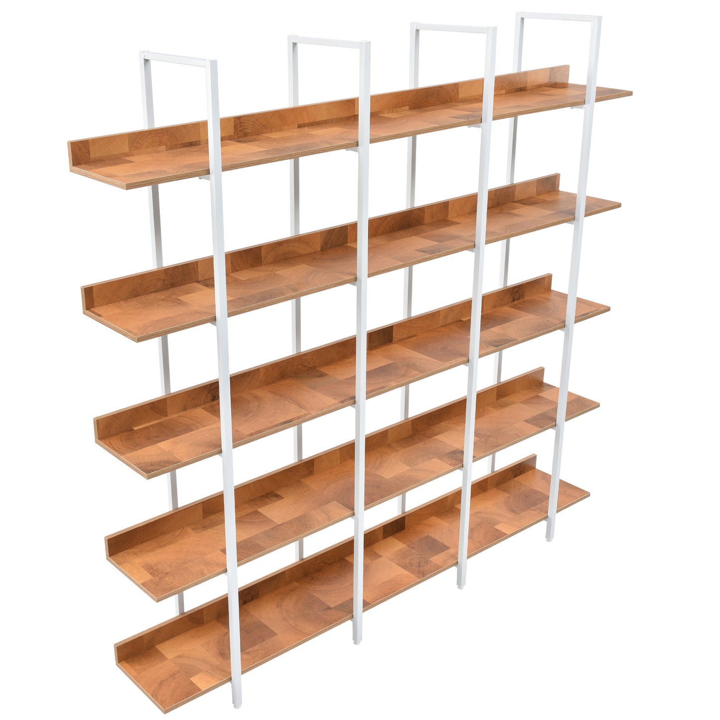 Vintage Industrial Style Shelf - Brown