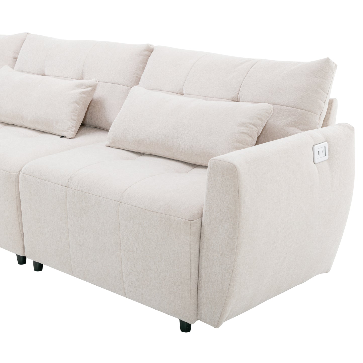 Luxury Comfort Convertible Sectional Sofa