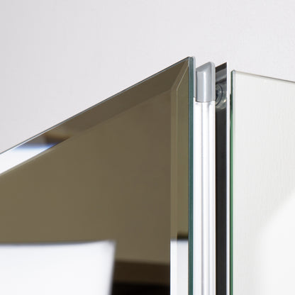 Elegant Reflections Double Door Mirror Medicine Cabinet
