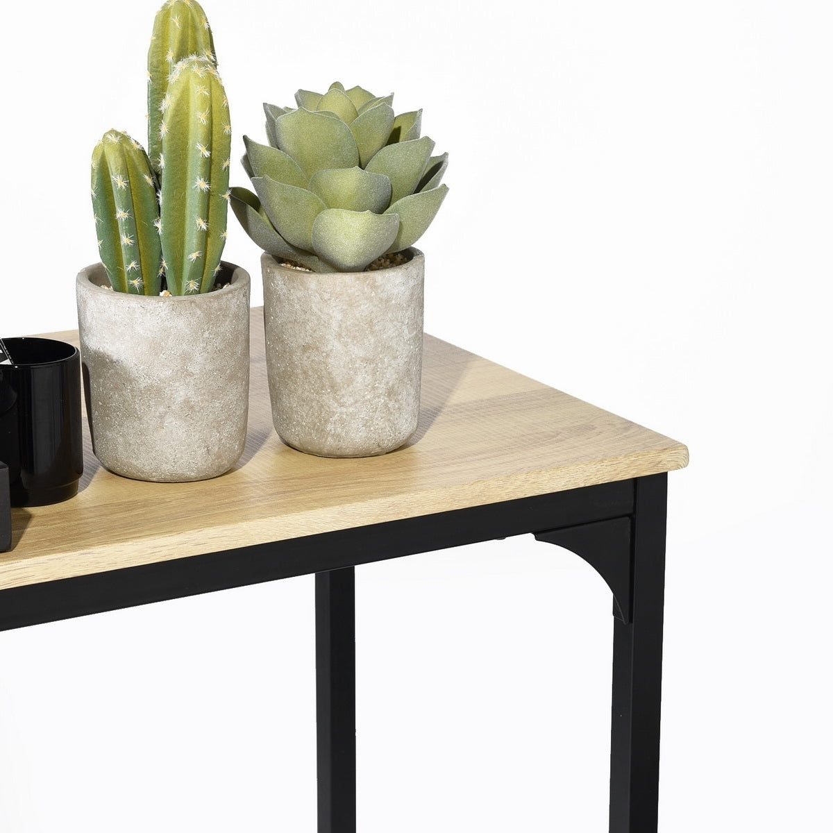 L Shaped Computer Wood Desk