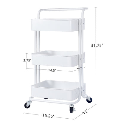 Rolling Craft Cart Deluxe