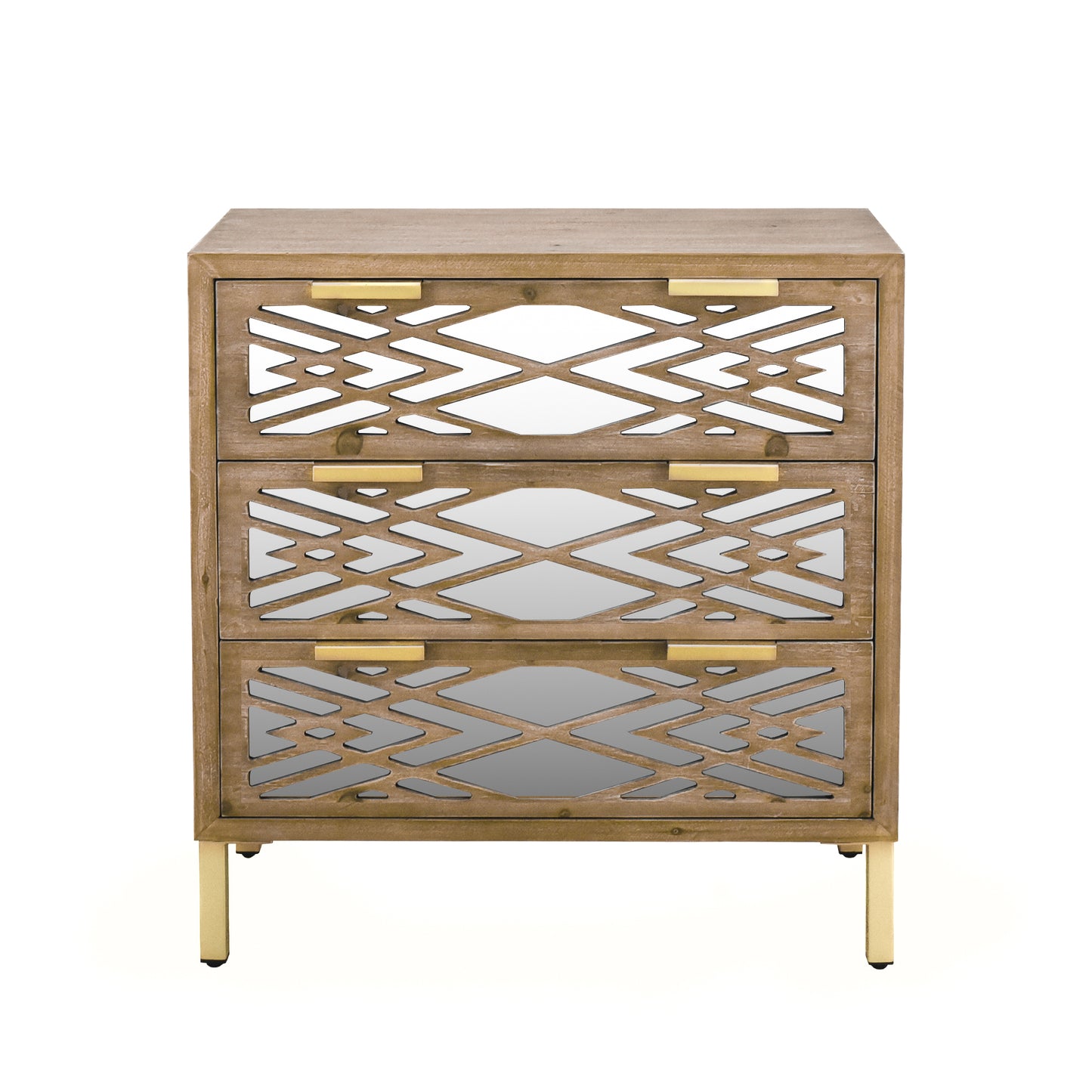 Vintage Reflections Wooden Storage Cabinet