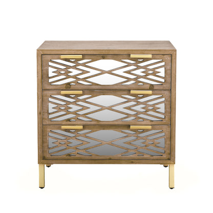 Vintage Reflections Wooden Storage Cabinet