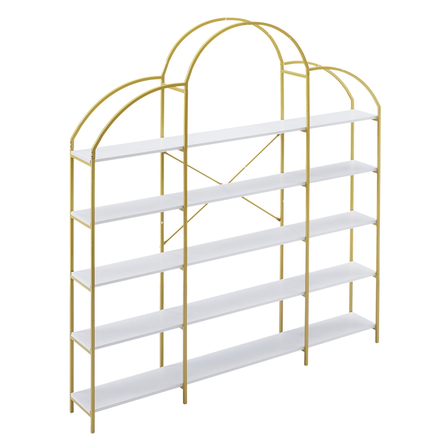 Golden Round 5-Tier Office Bookcase